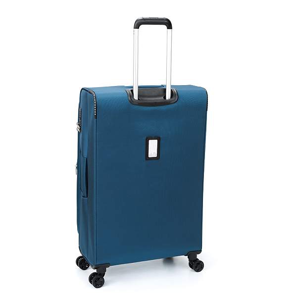 Чемодан TORBER Vivi, синий, полиэстер, 48 х 28 х 78 см, 89 л T1803L Torber, Артикул: T1803L фото №1