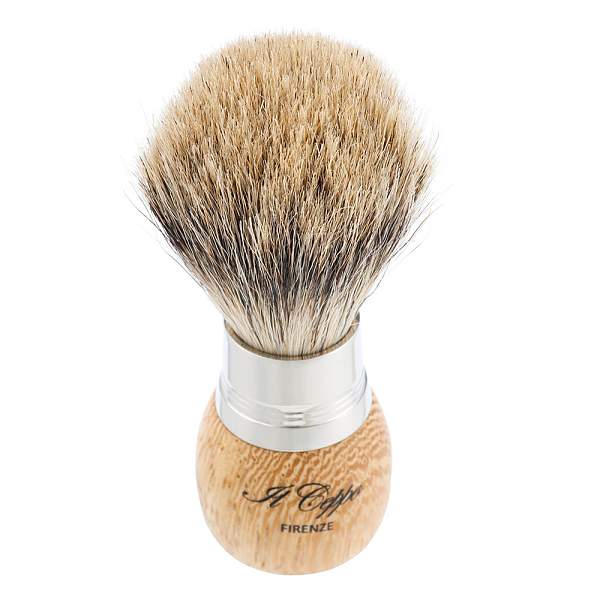 Бритвенный набор IL Ceppo: станок, помазок, подставка, чаша, венге/никелированная латунь, FUSION, натуральный ворс барсука BEST BADGER SET-S11663FT IL CEPPO, Артикул: SET-S11663FT фото №1