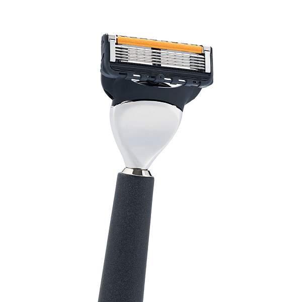 Бритвенный набор IL Ceppo: станок, помазок, подставка, качуковая смола/никелированная латунь, FUSION, натуральный ворс барсука BEST BADGER SET-S10316FT IL CEPPO, Артикул: SET-S10316FT фото №1