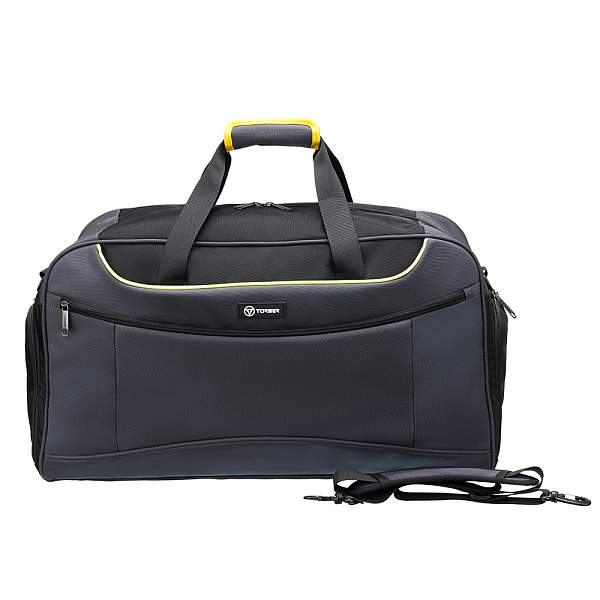 Сумка спортивная TORBER, серый, полиэстер, 57 х 28 х 30 см TSB1338 Torber, Артикул: TSB1338 фото №1