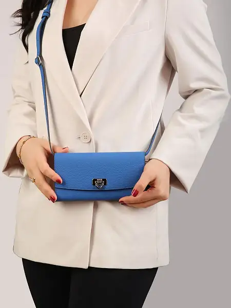 Сумка женская клатч-портмоне из натуральной кожи P056D.234.81 Petek, Артикул: P056D.234.81 фото №1