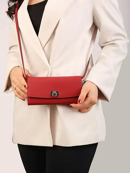 Сумка женская клатч-портмоне из натуральной кожи P056D.X113.10 Petek, Артикул: P056D.X113.10 фото №1