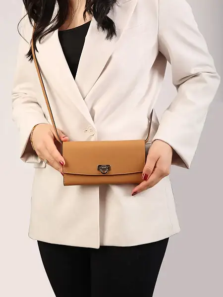 Сумка женская клатч-портмоне из натуральной кожи P056D.X113.15 Petek, Артикул: P056D.X113.15 фото №1