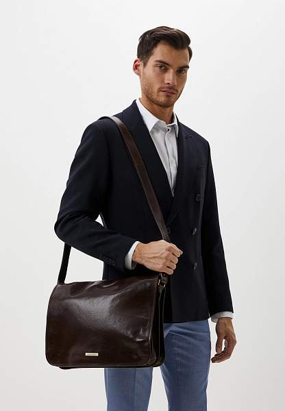 Сумка мужская из натуральной кожи TL Messenger Tuscany, Артикул: XD001XM00GTR фото №1