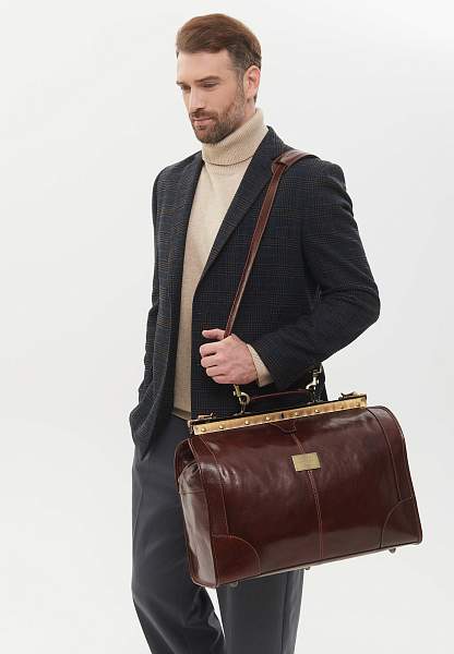 Саквояж из натуральной кожи Tuscany Madrid Tuscany, Артикул: XD001XM00D9J фото №1