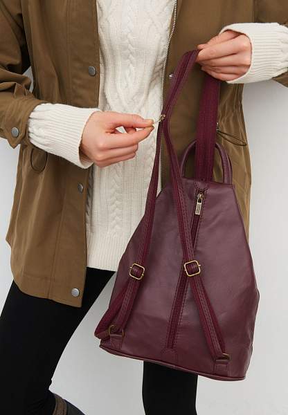 Женский кожаный рюкзак Tuscany SHANGHAI Tuscany, Артикул: XD001XW01C8H фото №1