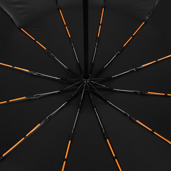 Зонт черный Flioraj 009007 FJ Flioraj, Артикул: 009007 FJ фото №1