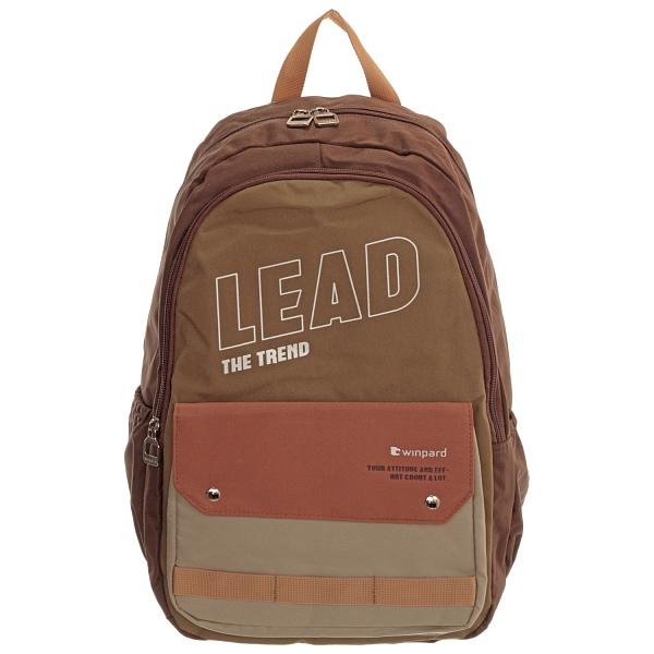 Рюкзак 31689/coffee winpard коричневый WINPARD, Артикул: 31689/coffee фото №1