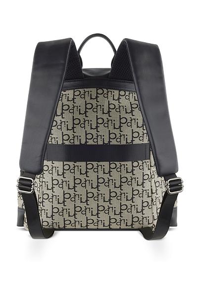 Рюкзак женский BUGATTI Elea, бежево-черный цвет, жаккард/воловья кожа/полиэстер, 38 х 16 х 40 см, 20 л 49435801 BUGATTI, Артикул: 49435801 фото №1