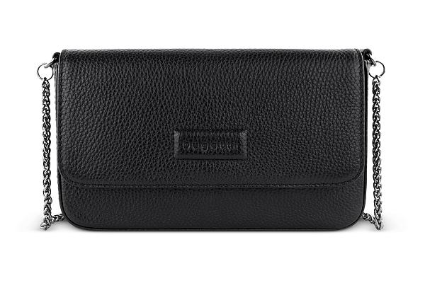 Сумка женская BUGATTI Elsa, черная, воловья кожа/полиэстер, 21,5х3х13 см 49461201 BUGATTI, Артикул: 49461201 фото №1