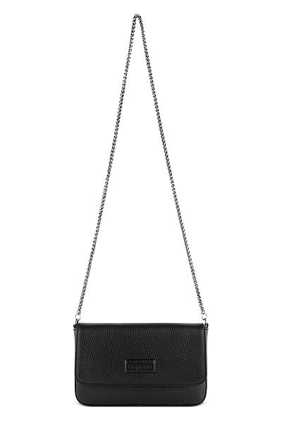 Сумка женская BUGATTI Elsa, черная, воловья кожа/полиэстер, 21,5х3х13 см 49461201 BUGATTI, Артикул: 49461201 фото №1
