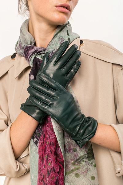 Перчатки женские ш+каш. IS02804-sh green Eleganzza, Артикул: IS02804-sh-7_01-000272 фото №1