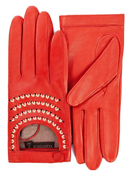 Перчатки женские ш/п F-IS0711 coral Eleganzza, Артикул: F-IS0711-65_01-00014 фото №1