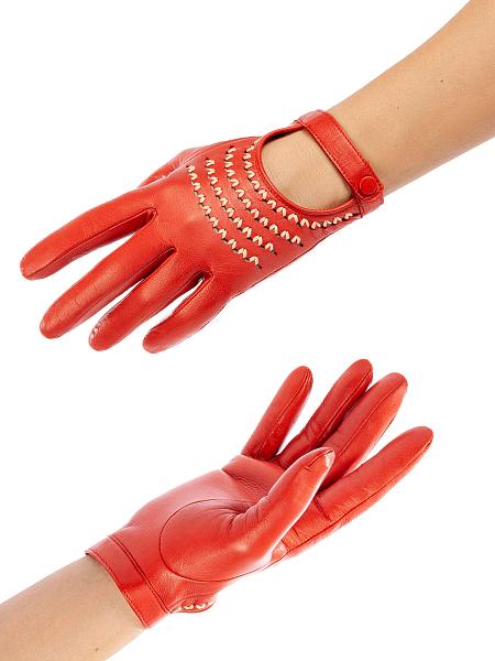 Перчатки женские ш/п F-IS0711 coral Eleganzza, Артикул: F-IS0711-65_01-00014 фото №1