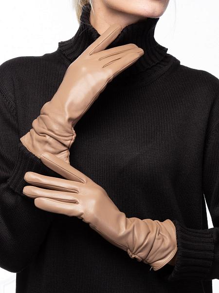 Перчатки жен п/ш LB-8228 d.beige Labbra, Артикул: LB-8228-65_01-00040 фото №1