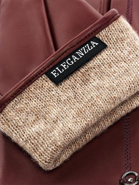 Перчатки женские ш+каш. IS02805-sh bordo Eleganzza, Артикул: IS02805-sh-7_01-000409 фото №1
