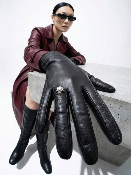 Перчатки женские ш/п HP91238K-1 black Eleganzza, Артикул: HP91238K-1-8_01-000584 фото №1