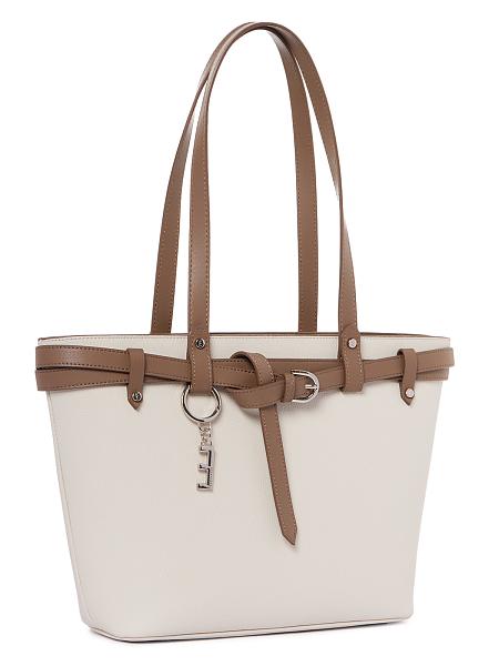 Сумка ELEGANZZA ZZ-50710 milk chocolate/grey smoke Eleganzza, Артикул: ZZ-50710-01-00058412 фото №1
