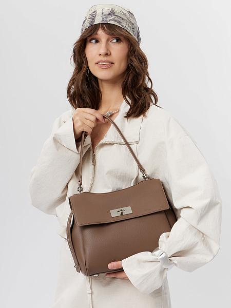 Сумка ELEGANZZA Z-FJ3046-V milk chocolate Eleganzza, Артикул: Z-FJ3046-V-01-00058419 фото №1