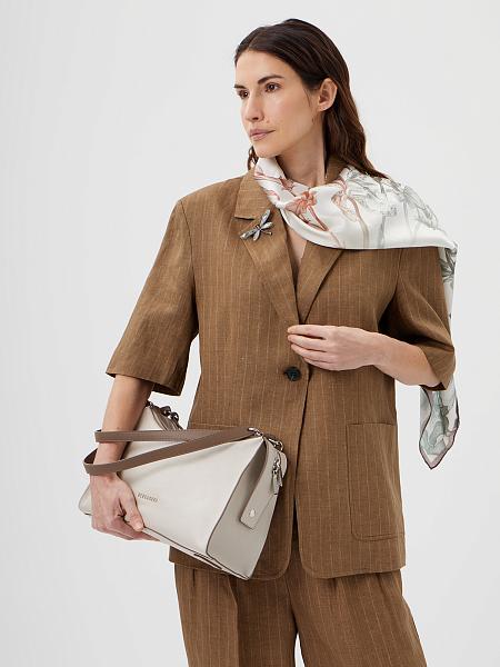 Сумка ELEGANZZA Z-Z8015-2 grey smoke/milk chocolate Eleganzza, Артикул: Z-Z8015-2-01-00058483 фото №1