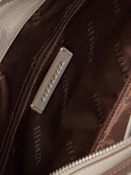 Сумка ELEGANZZA Z-Z8015-2 grey smoke/milk chocolate Eleganzza, Артикул: Z-Z8015-2-01-00058483 фото №1