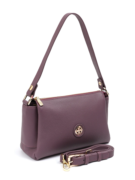 Сумка женская натуральная кожа NARVIN 9823-Chocolate Milk Vasheron, Артикул: 9823-Chocolate Milk фото №1