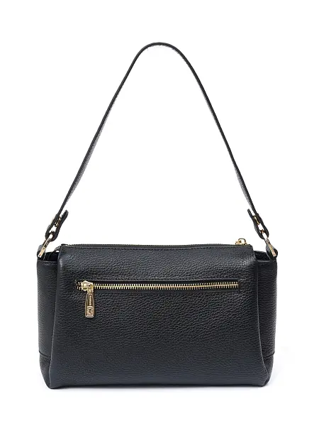 Сумка женская натуральная кожа NARVIN 9823-Polo Black Vasheron, Артикул: 9823-Polo Black фото №1