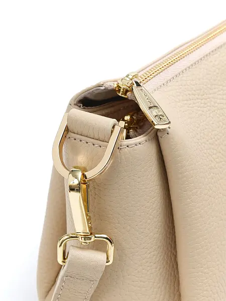 Сумка женская натуральная кожа NARVIN 9823-Polo Cream Vasheron, Артикул: 9823-Polo Cream фото №1