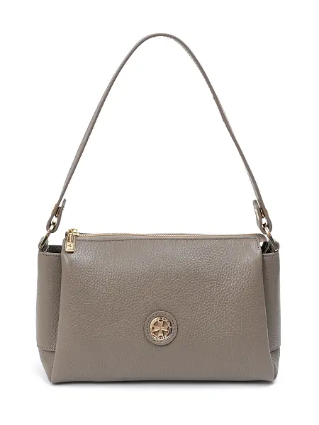 Сумка женская натуральная кожа NARVIN 9823-Sand Platina Vasheron, Артикул: 9823-Sand Platina фото №1