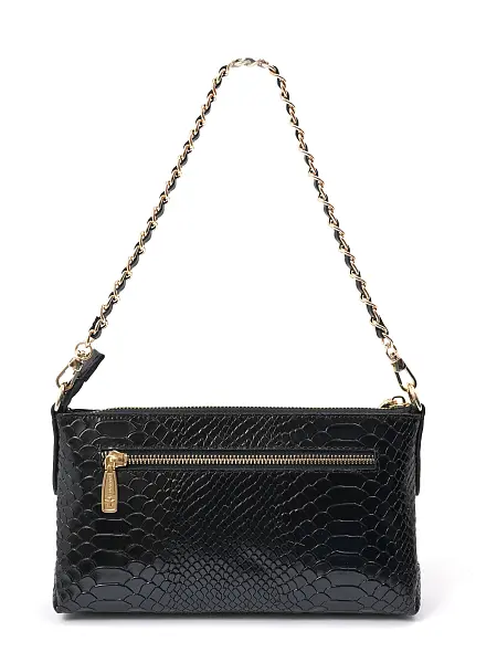 Сумка женская из натуральной кожи NARVIN 9923-Anaconda Black Vasheron, Артикул: 9923-Anaconda Black фото №1