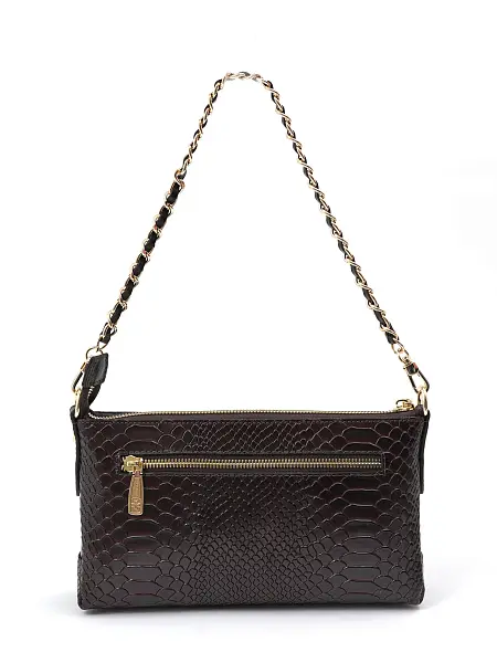 Сумка женская из натуральной кожи NARVIN 9923-Anaconda Brown Vasheron, Артикул: 9923-Anaconda Brown фото №1