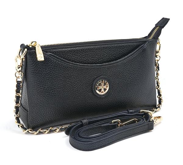 Сумка женская из натуральной кожи NARVIN 9923-Polo Black Vasheron, Артикул: 9923-Polo Black фото №1