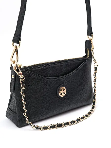 Сумка женская из натуральной кожи NARVIN 9923-Polo Black Vasheron, Артикул: 9923-Polo Black фото №1