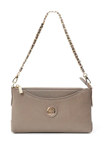 Сумка женская из натуральной кожи NARVIN 9923-Sand Platina Vasheron, Артикул: 9923-Sand Platina фото №1