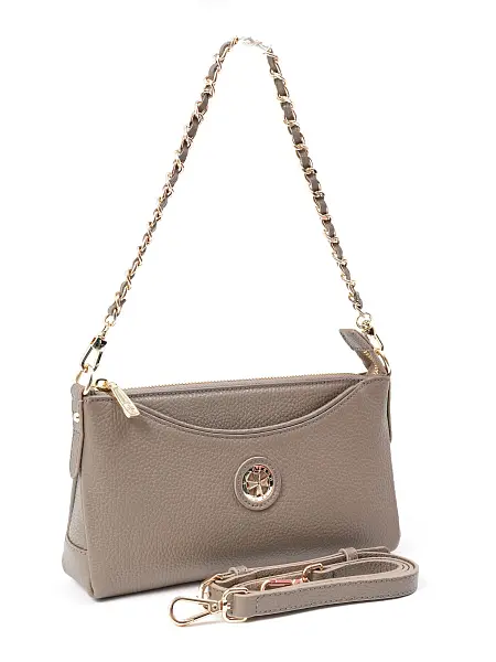 Сумка женская из натуральной кожи NARVIN 9923-Sand Platina Vasheron, Артикул: 9923-Sand Platina фото №1