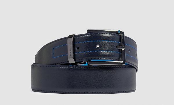 Ремень мужской кожаный Piquadro CU6967B2/BLU2 Piquadro, Артикул: CU6967B2/BLU2 фото №1