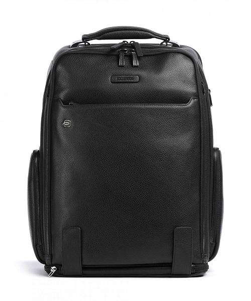 Рюкзак мужской кожаный Piquadro CA7107MOSBM/N  Piquadro, Артикул: CA7107MOSBM/N фото №1