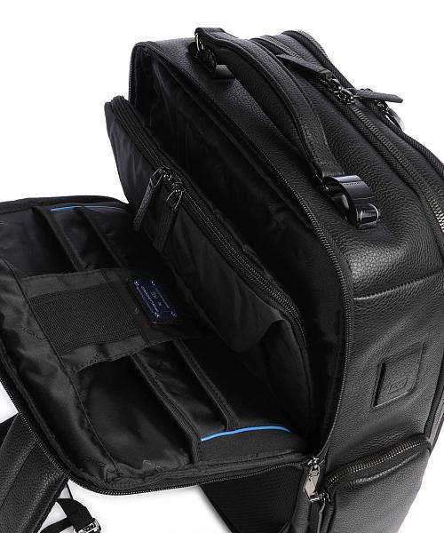 Рюкзак мужской кожаный Piquadro CA7107MOSBM/N  Piquadro, Артикул: CA7107MOSBM/N фото №1