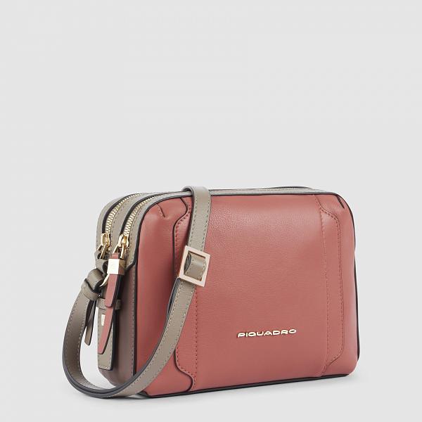 Женская сумка через плечо Piquadro BD4870W92/ARTM кожаная Piquadro, Артикул: BD4870W92/ARTM фото №1