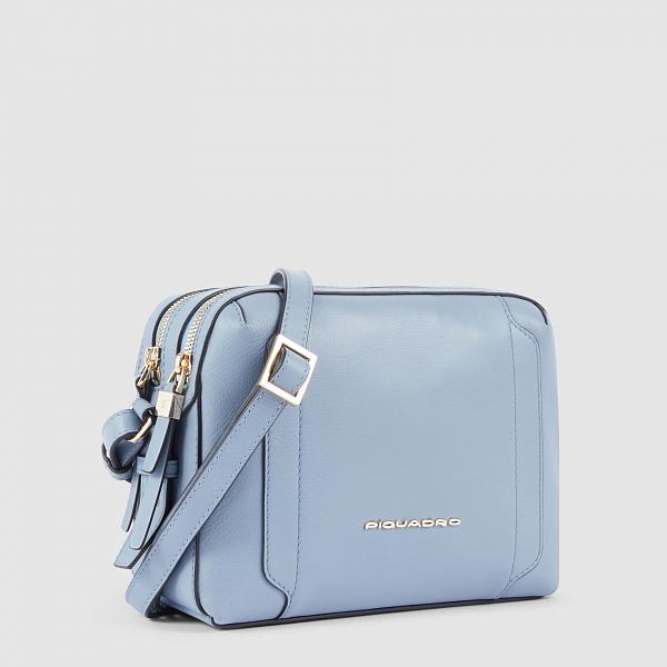 Женская сумка через плечо Piquadro BD4870W92/AZ3 кожаная Piquadro, Артикул: BD4870W92/AZ3 фото №1