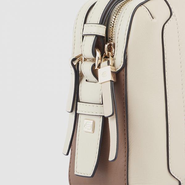 Женская сумка через плечо Piquadro BD4870W92/BECU кожаная Piquadro, Артикул: BD4870W92/BECU фото №1