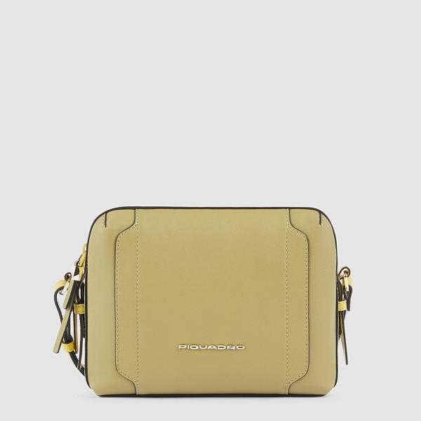 Женская сумка через плечо Piquadro BD4870W92/VEGR кожаная Piquadro, Артикул: BD4870W92/VEGR фото №1