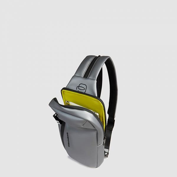 Рюкзак с одной лямкой Piquadro Corner 2.0 CA6466C2OW/MGR Piquadro, Артикул: CA6466C2OW/MGR фото №1