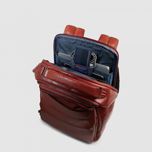 Рюкзак среднего размера кожаный Piquadro CA7021S141/CU Piquadro, Артикул: CA7021S141/CU фото №1