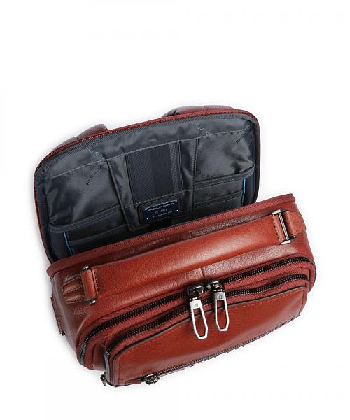 Рюкзак среднего размера кожаный Piquadro CA7021S141/CU Piquadro, Артикул: CA7021S141/CU фото №1