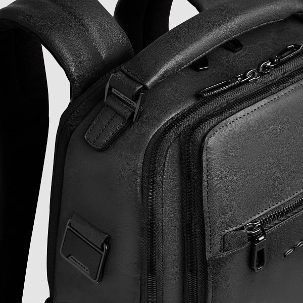 Рюкзак среднего размера кожаный Piquadro CA7021S141/N Piquadro, Артикул: CA7021S141/N фото №1