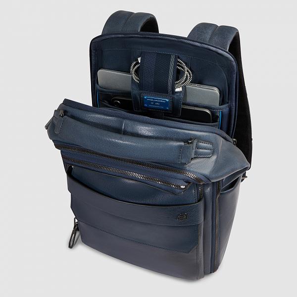 Рюкзак большой кожаный Piquadro CA7022S141/AV Piquadro, Артикул: CA7022S141/AV фото №1