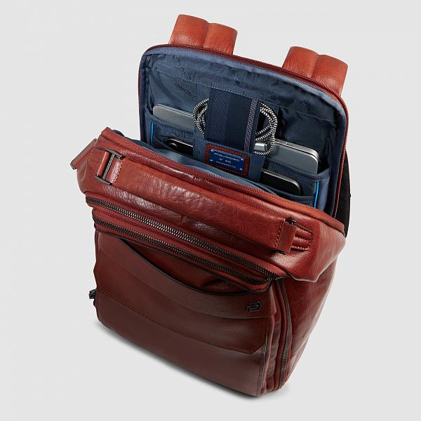 Рюкзак большой кожаный Piquadro CA7022S141/CU Piquadro, Артикул: CA7022S141/CU фото №1