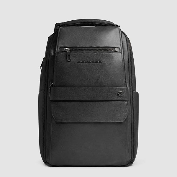 Рюкзак большой кожаный Piquadro CA7022S141/N Piquadro, Артикул: CA7022S141/N фото №1