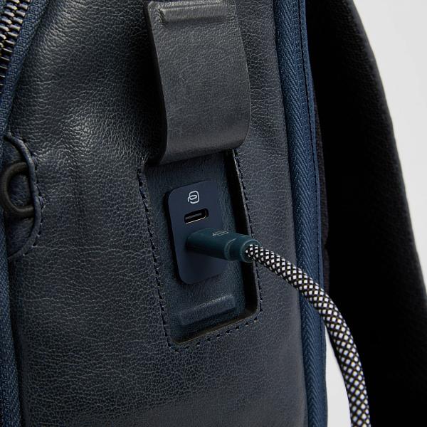 Рюкзак из натуральной кожи Piquadro CA7023S141BM/AV Piquadro, Артикул: CA7023S141BM/AV фото №1